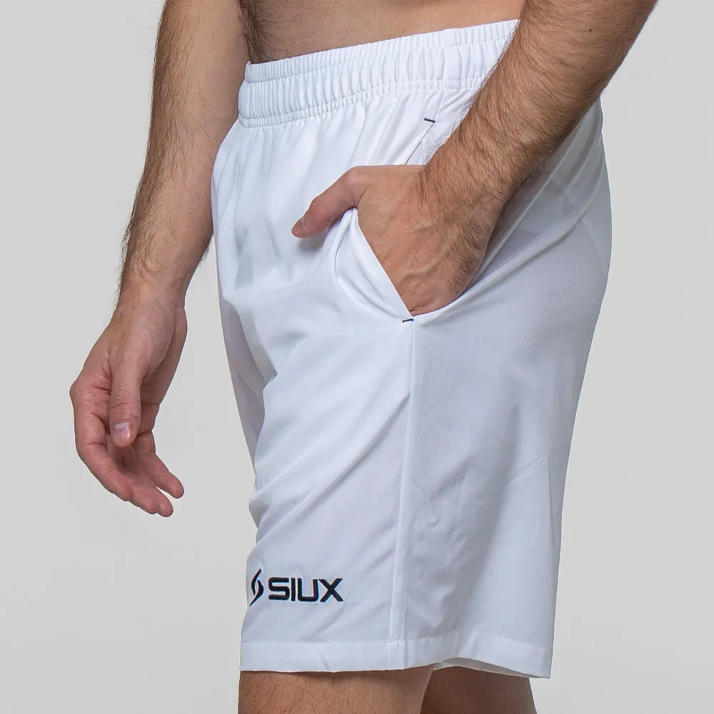 Siux Match 26 shorts herre hvid elastisk