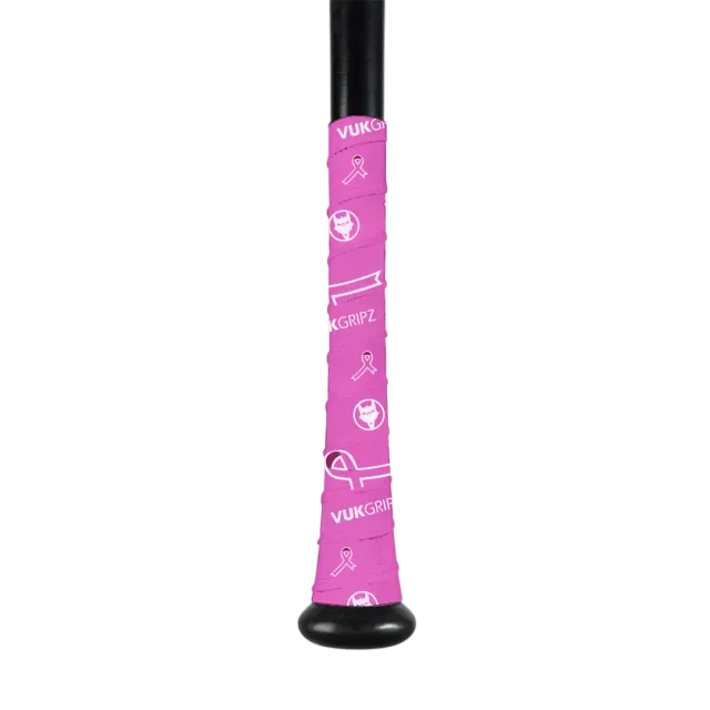 Vukgripz Breast Cancer batgreb pink ribbon skridsikker
