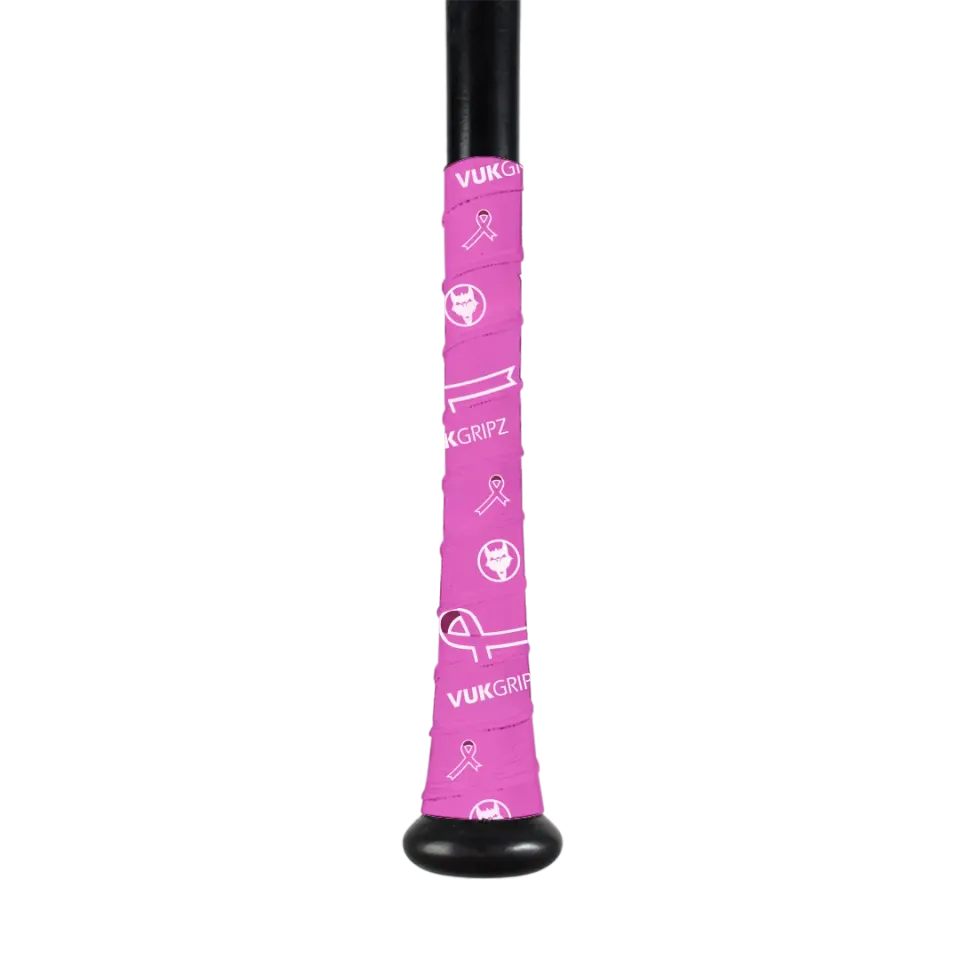 Vukgripz Breast Cancer batgreb pink ribbon skridsikker