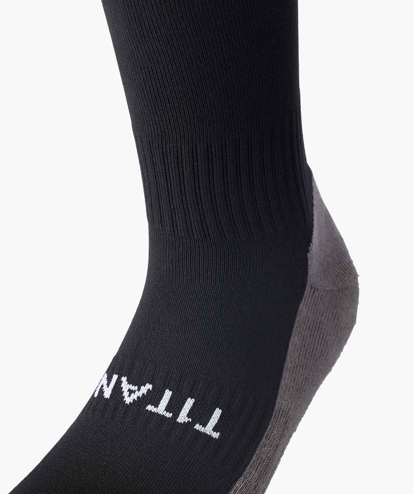 T1TAN Soccer Socks fodboldstrømper sorte