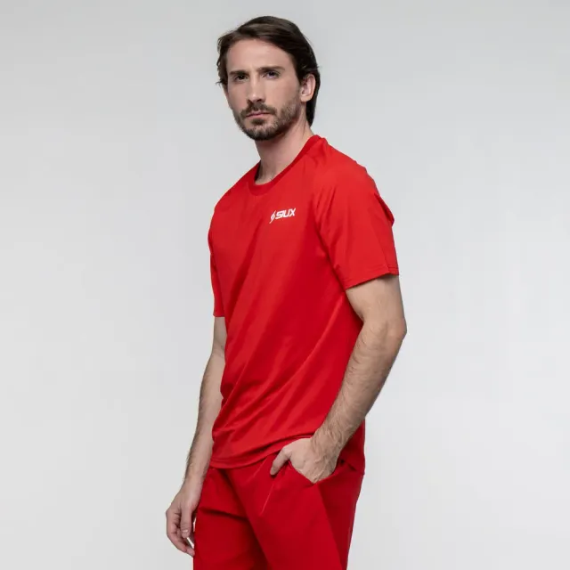 Siux Match 26 t-shirt herre rød åndbar
