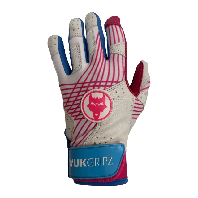 Vukgripz Prowler Miami Night batting gloves pink