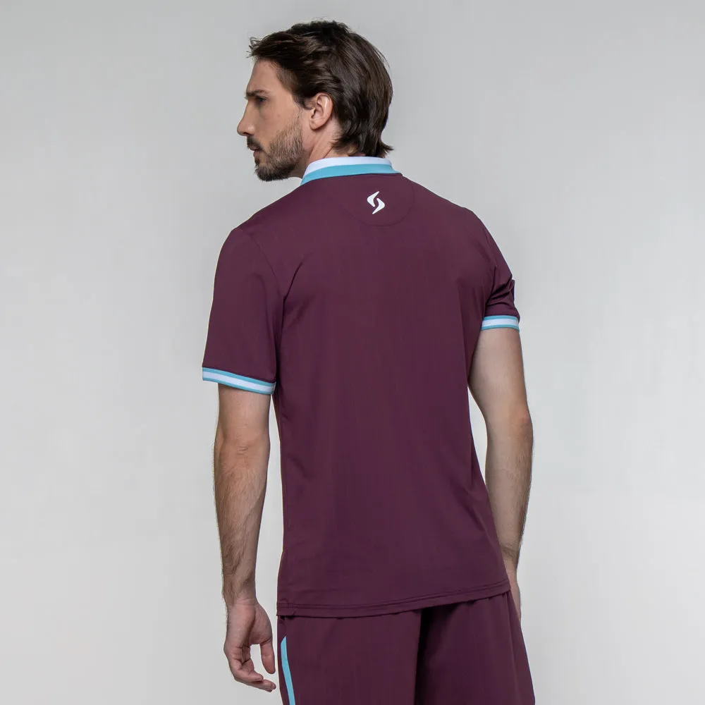 Siux Apex 26 polo bordeaux herre