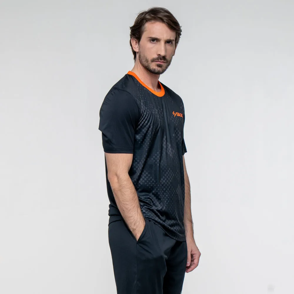 Siux Bali 26 t-shirt herre sort åndbar