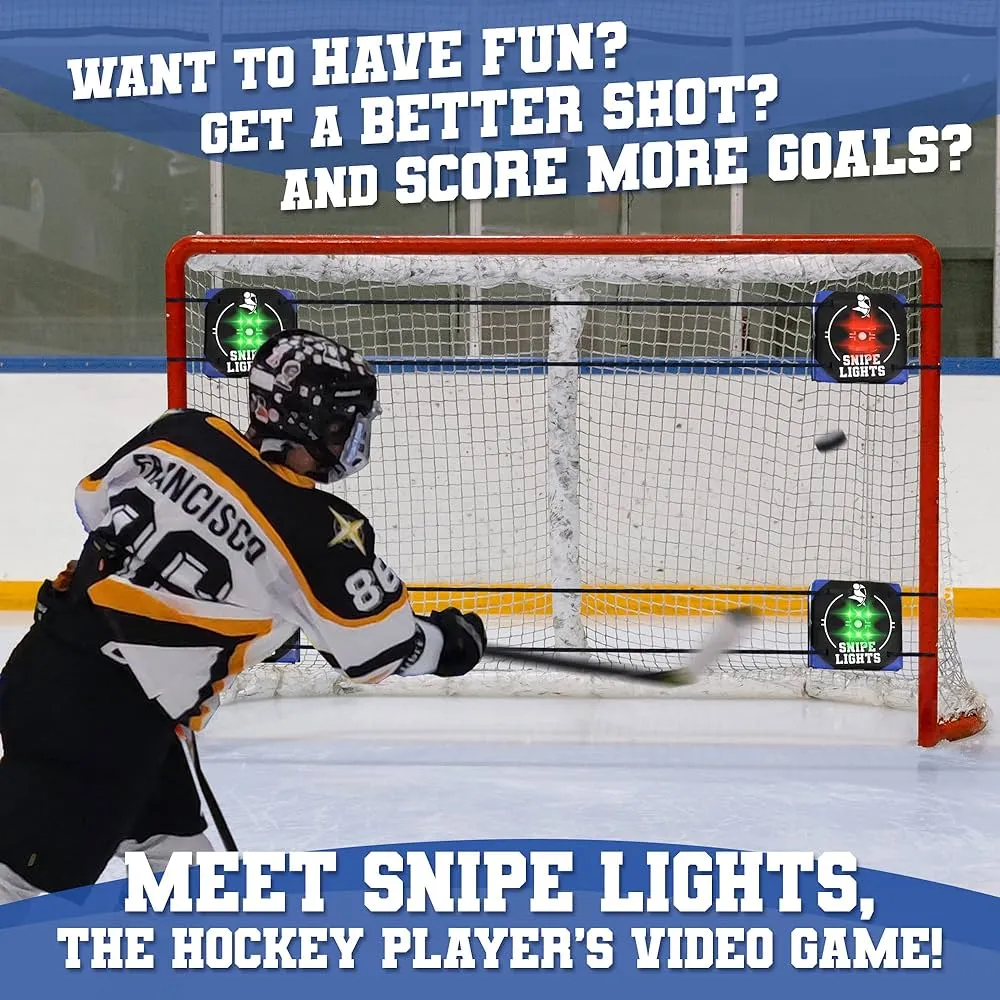 Hockey Wrap Around Snipe Lights træningssæt med lys