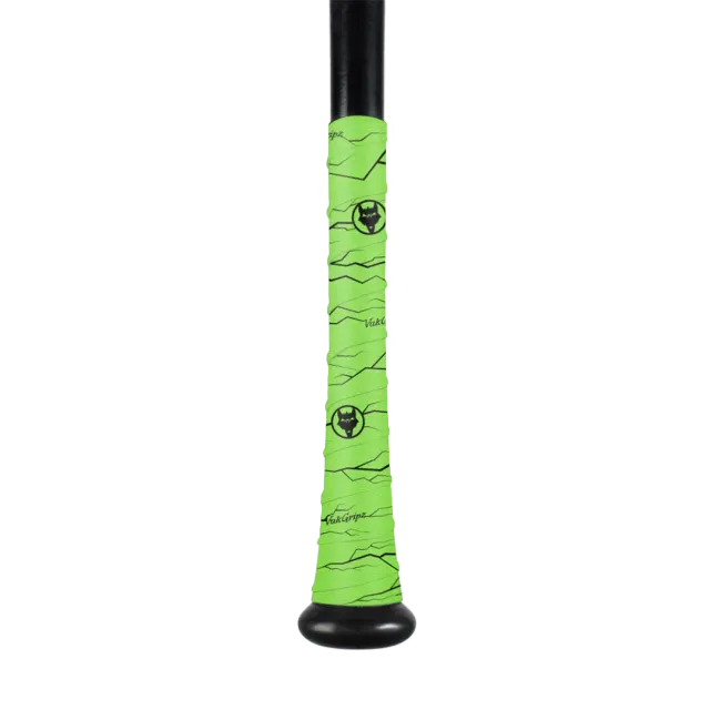 Vukgripz Pulse Neon Green Bat Grip Tape battape neongrøn
