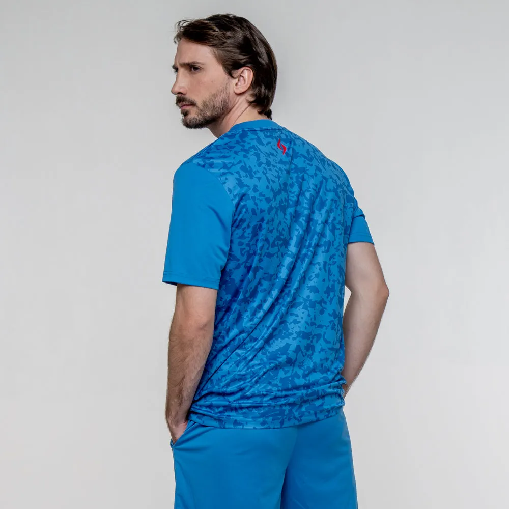 Siux Cyber 26 t-shirt herre blå let