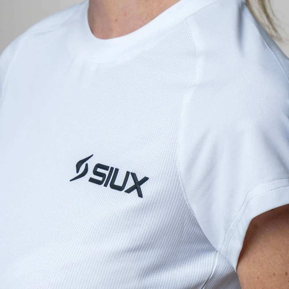 Siux Match 26 t-shirt dame hvid let