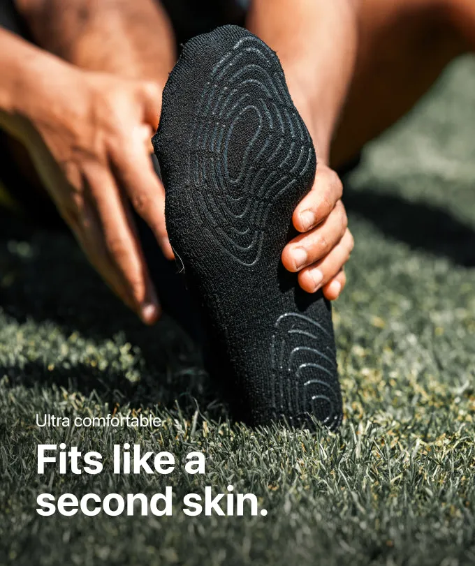 T1TAN Grip Socks gripsokker sort skridsikker
