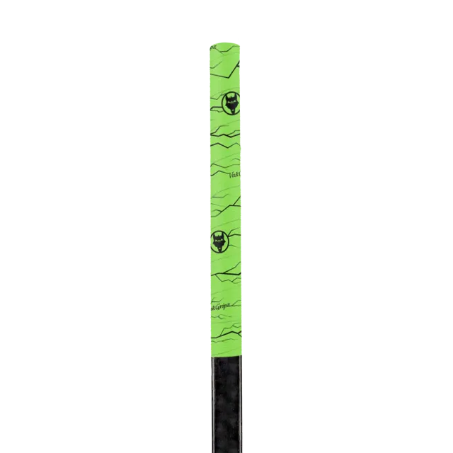 Vukgripz Pulse Neon Green hockeytape sort skridsikker
