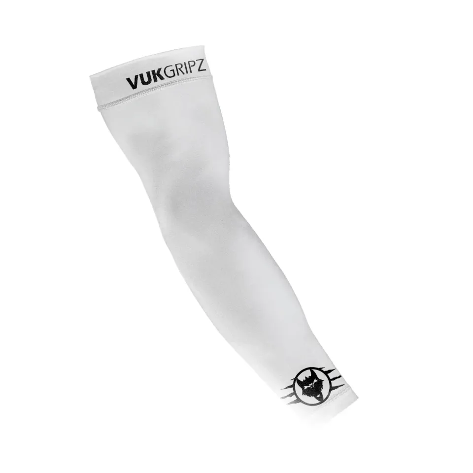 Vukgripz Kompressionsærme arm sleeve hvid