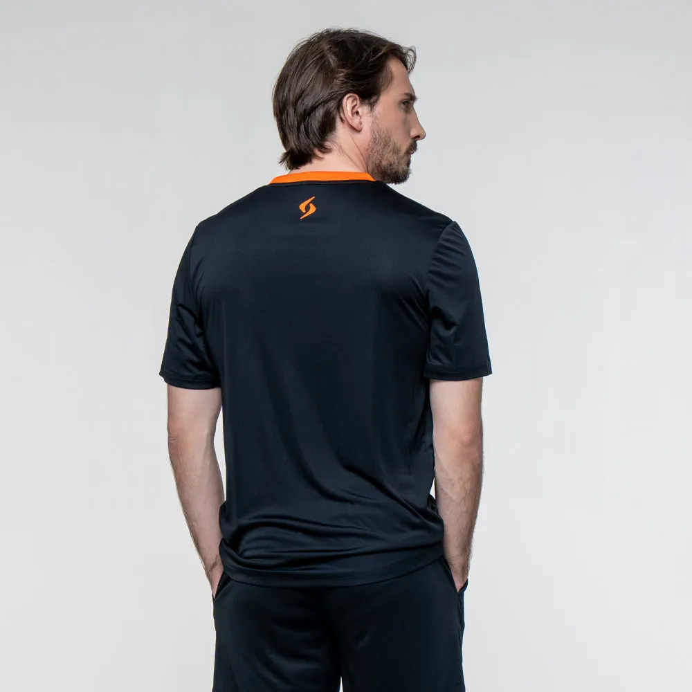 Siux Bali 26 t-shirt herre sort åndbar