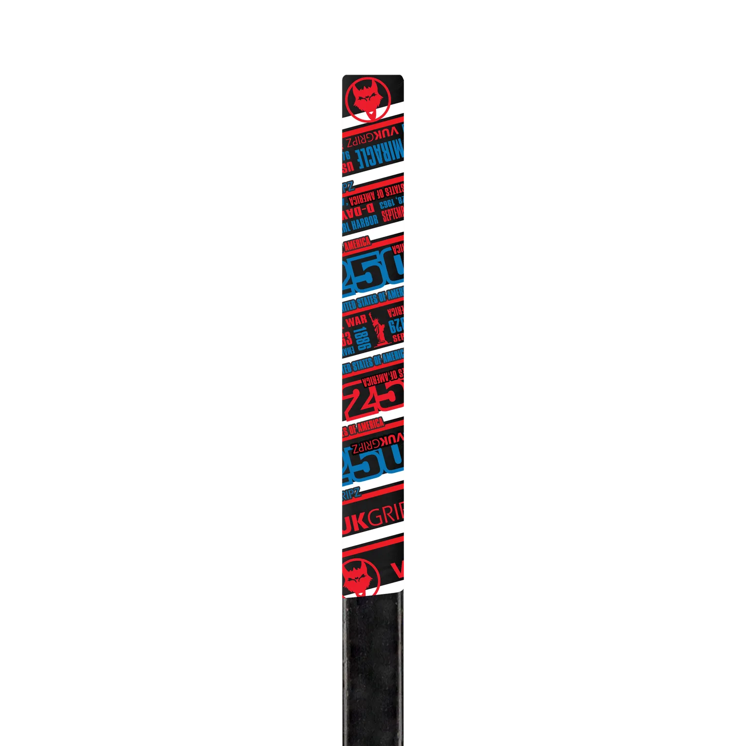 VukGripz USA 250th hockeytape sort med USA-design