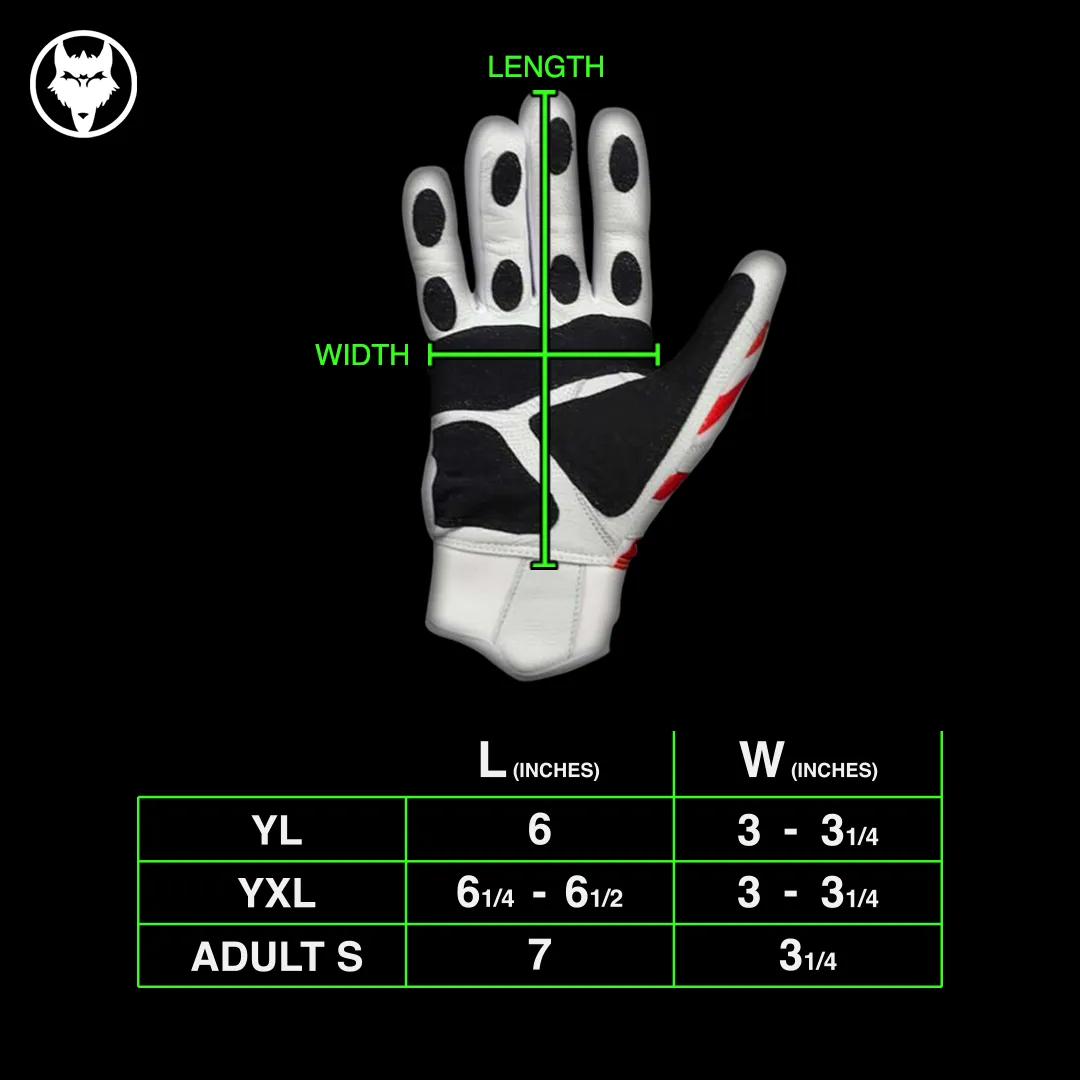 Vukgripz Prowler Pink Batting Gloves batt handske pink