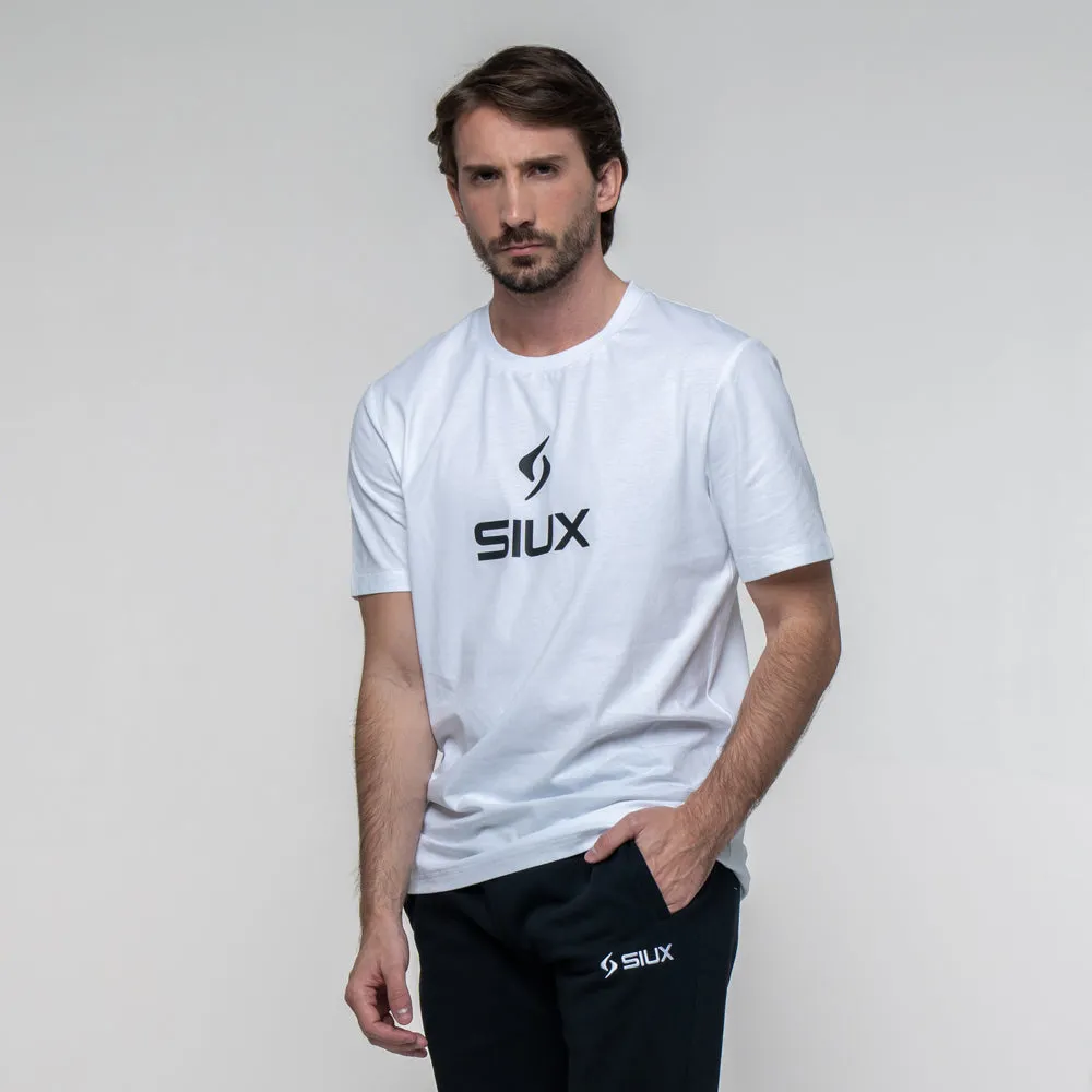 Siux Basic 26 t-shirt hvid let til padel