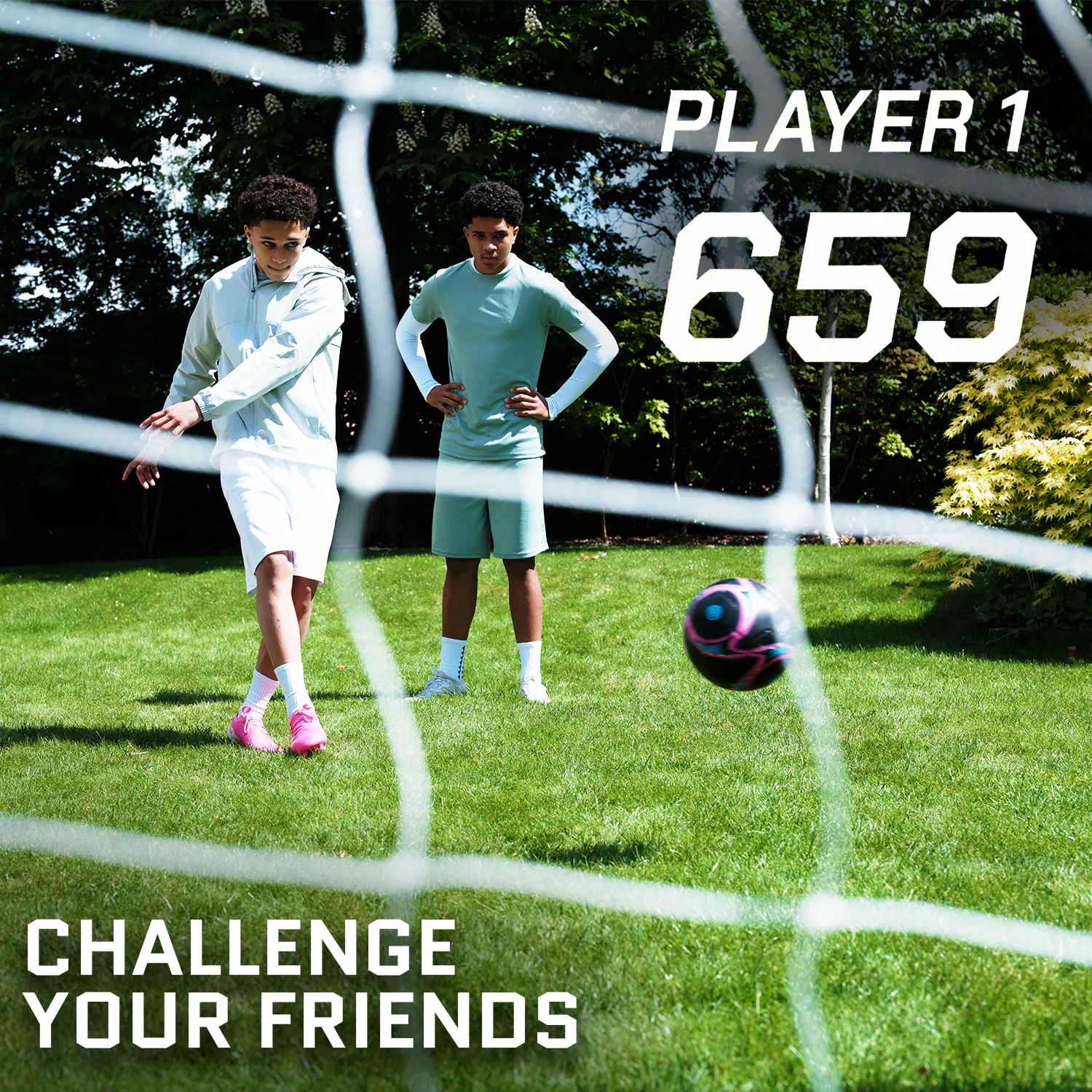 Strikesphere Speed Ball fodbold med powermåler