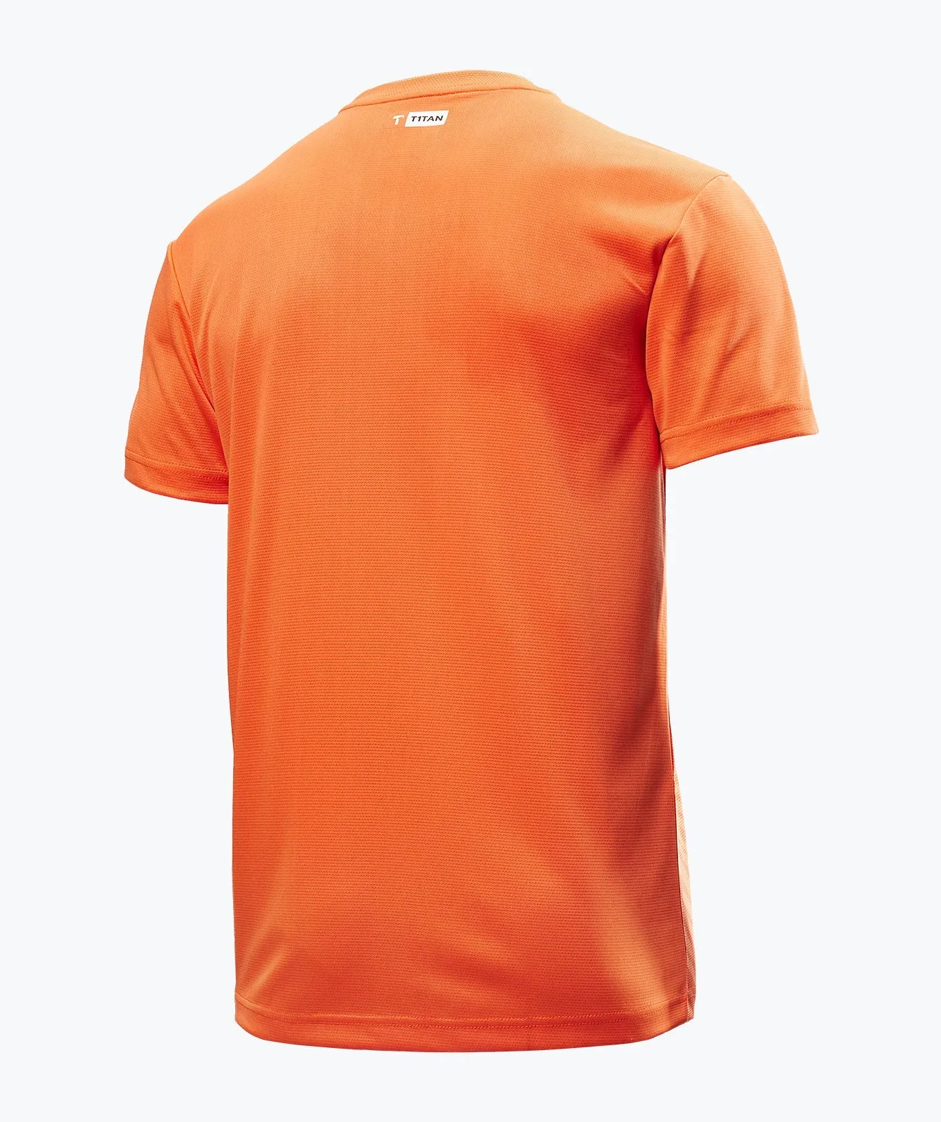 T1TAN Warm-up træningstrøje orange kortærmet